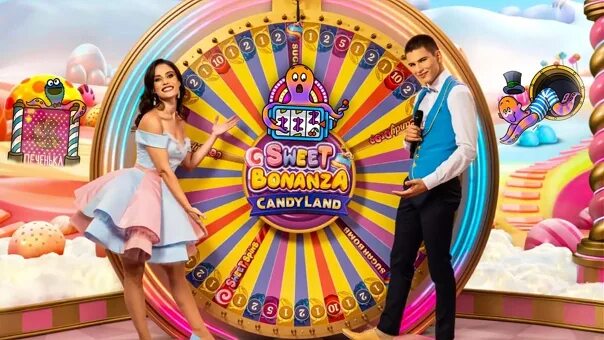 Скарлетт Candyland. Candy Land казино. Sweet Bonanza Candyland девушка.