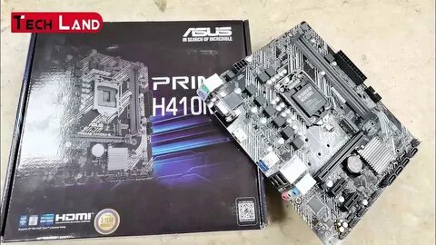 Материнская плата asus h410m a