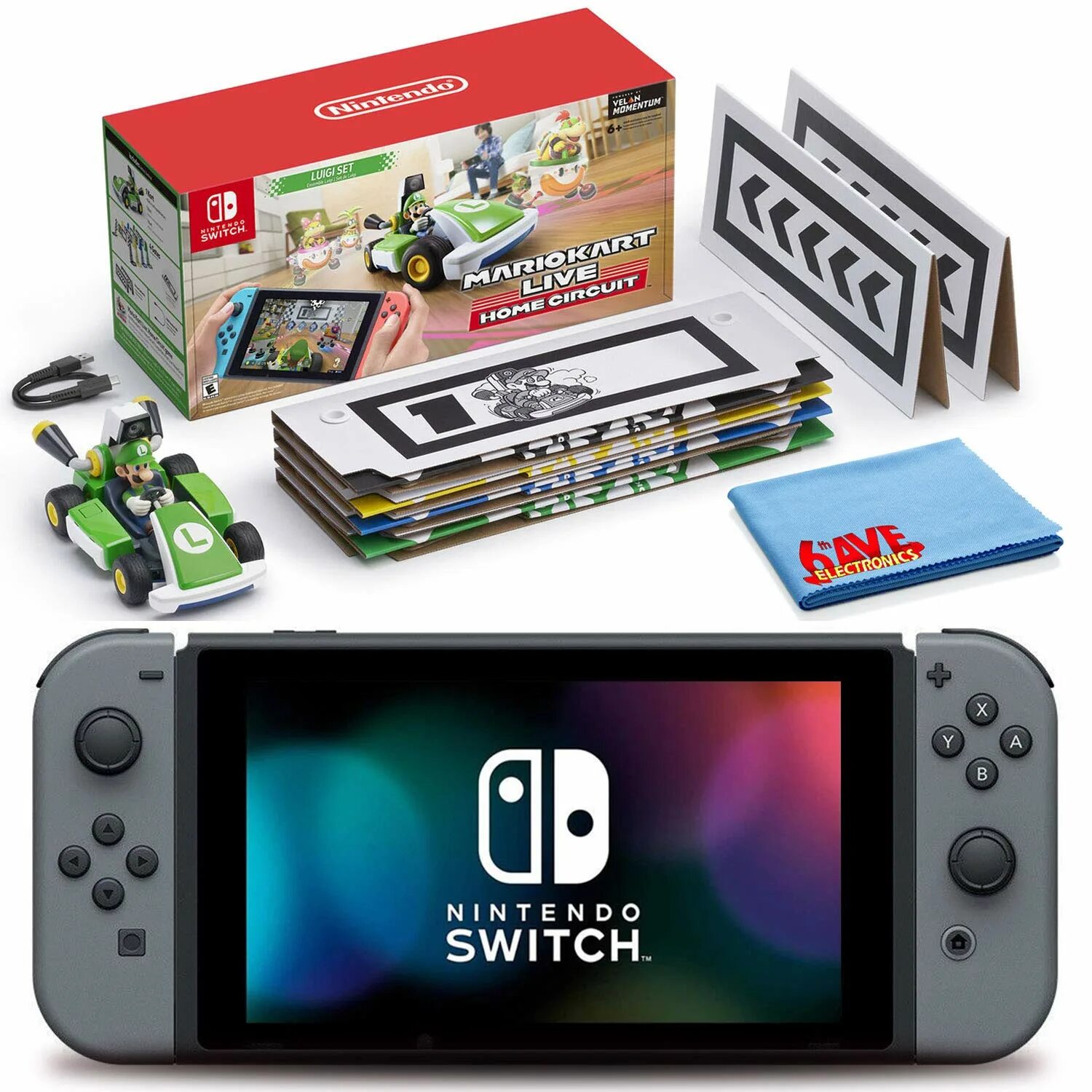 Switch Set в коробке. Кейс защита на Luigi Kart Live. Можно ли установить майнкрафт на Nintendo Switch 4.