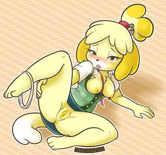 lazydoogan, isabelle (animal crossing), animal crossing, nintendo, anthro, ...