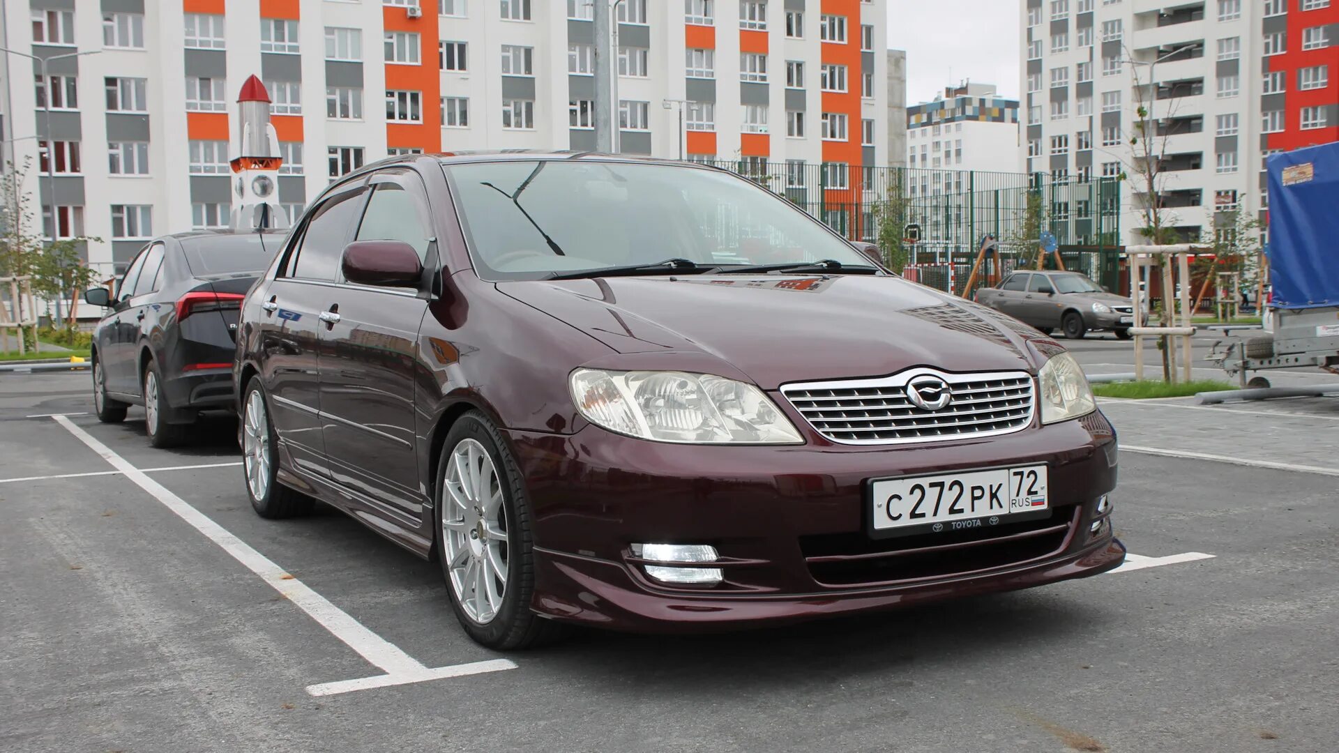 Тойота королла 120 омск купить. Toyota Corolla 120. Королла 120 JDM. Губа Samurai Corolla 120. Тойота Королла 120 бункер.