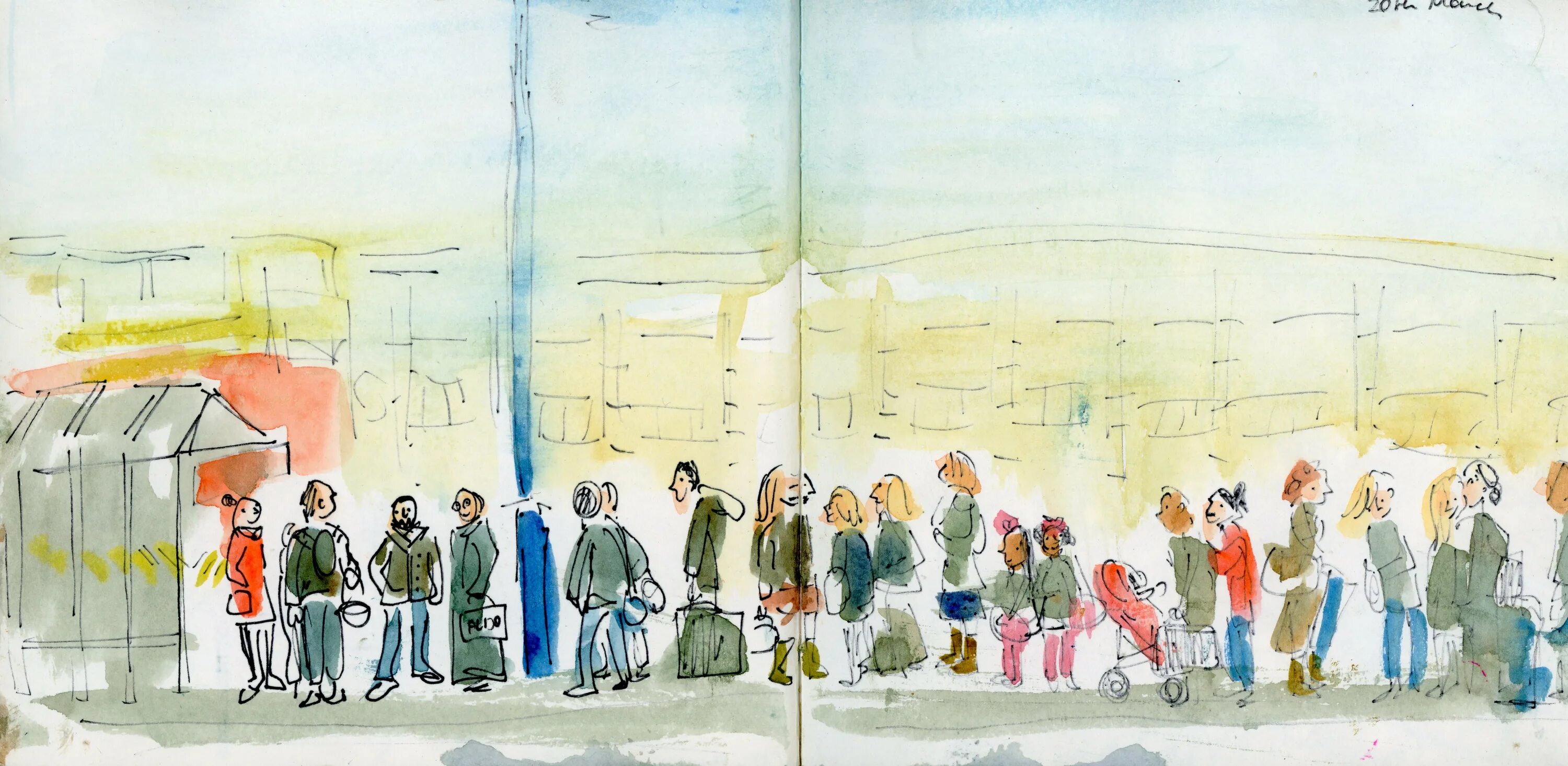 Марш памяти немцова 3 марта 2015 оцепление. Большая очередь. Очреди структура данных. Конец очереди. Много клиентов.