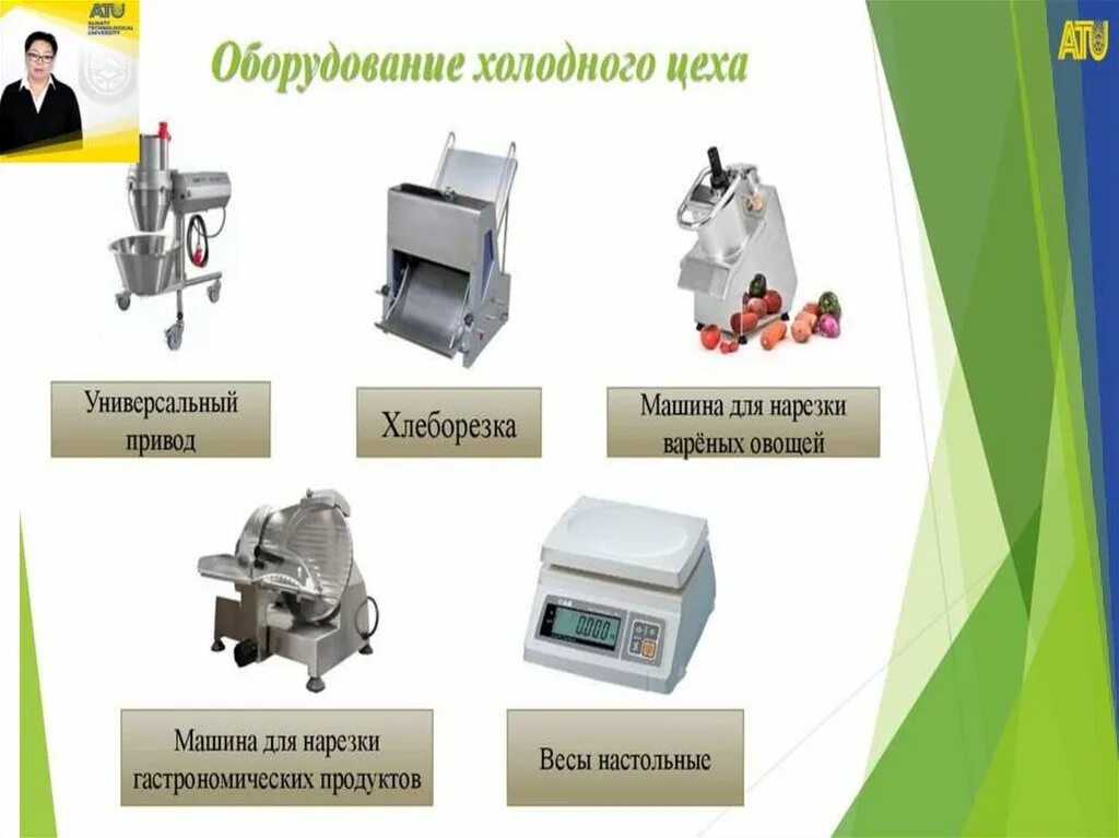 Перечислите виды холодного оборудования