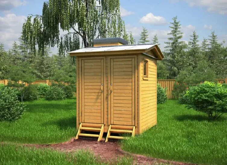 Уличный туалет для дачи. Садовый туалет деревянный. Дачный туалет с душем.