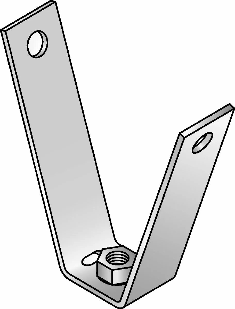 Подвес для монтажа к профнастилу (fischer tzn m8). Подвес для профнастила v-образ с гайкой vpsm8 км lo0902. Крепление к профнастилу. Крепление к профнастилу. Кронштейн v-обр м8.