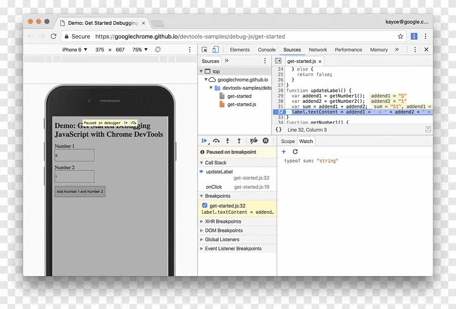 Javascript для браузера. Отладка js. отладчик google chrome. debugger в chrome. javascript в devtools.