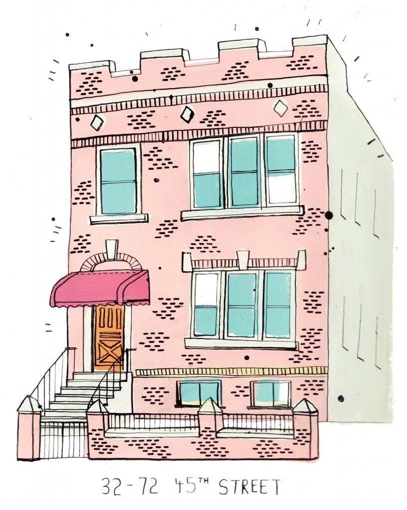 The building was so that