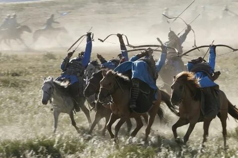 Степные кочевники с востока из азии