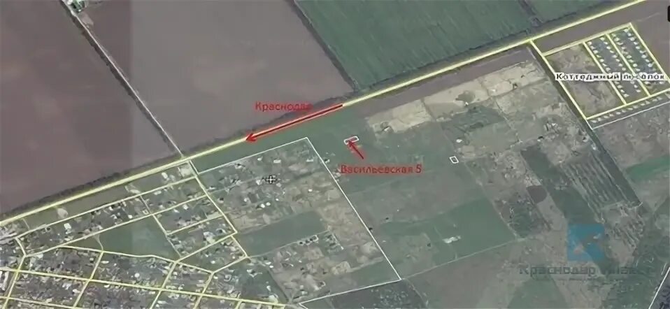 Станица старокорсунская краснодарский край карта