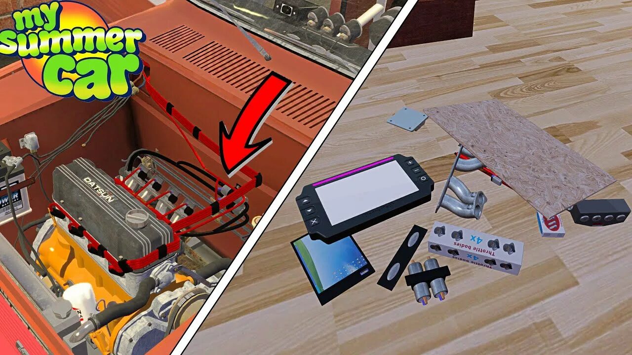 Mcs loader my summer car. Май саммер кар мод эку. my summer car поломки. ecu turbocharger my summer car. carburetor my summer car.