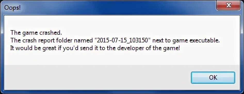 Crash Report. The game crashed the crash Report folder named что делать. The Forest the game crashed the crash Report folder named что делать. The game crashed the crash Report folder named next to game executable.