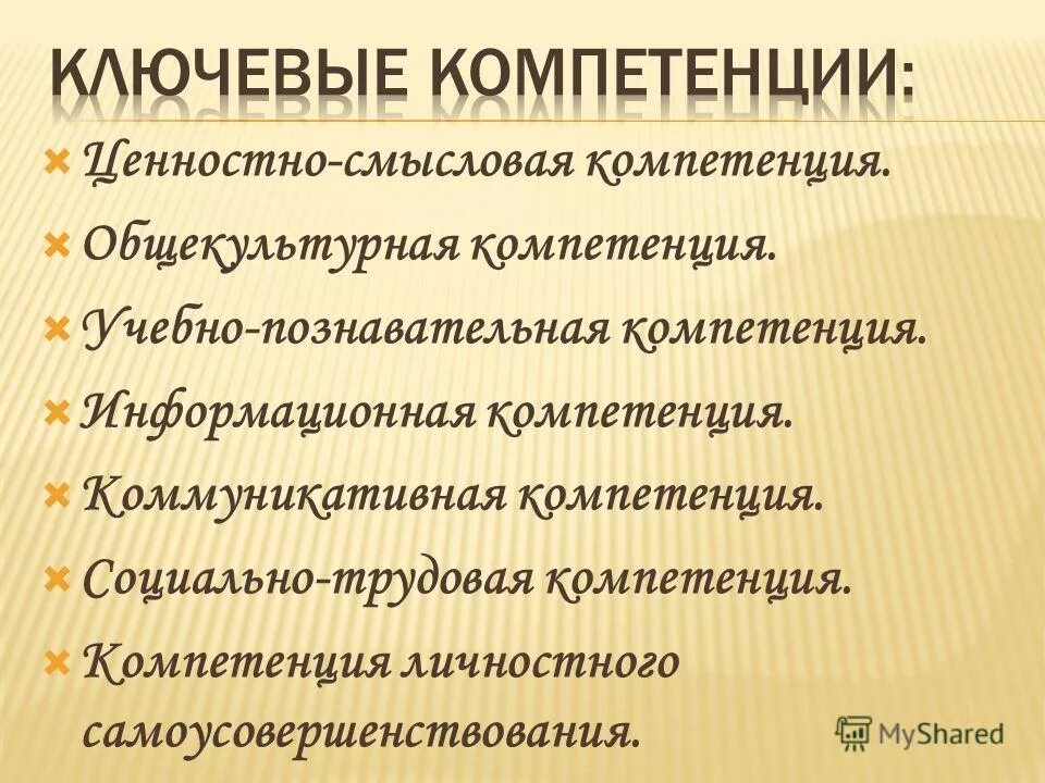 Социально трудовая компетенция