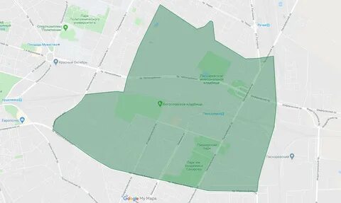 Пискаревский на карте спб