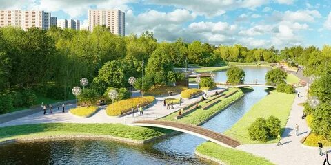 Река на юге москвы