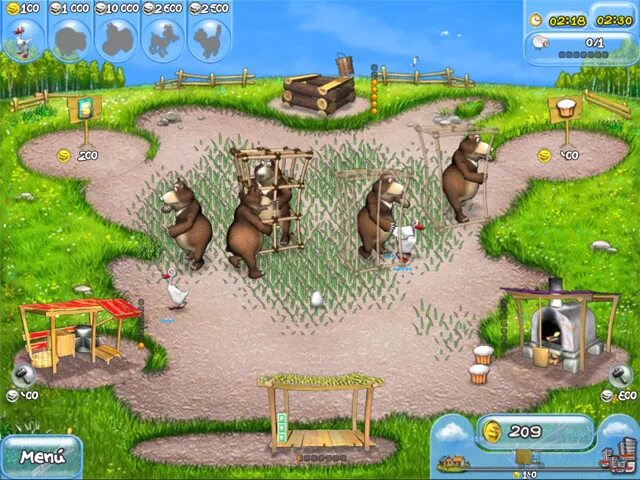 Как называется игра где мишка. Игра ферма с медведями. игра весёлая ферма с медведем. веселая ферма медведь в клетке. весёлая ферма 1 медведь.
