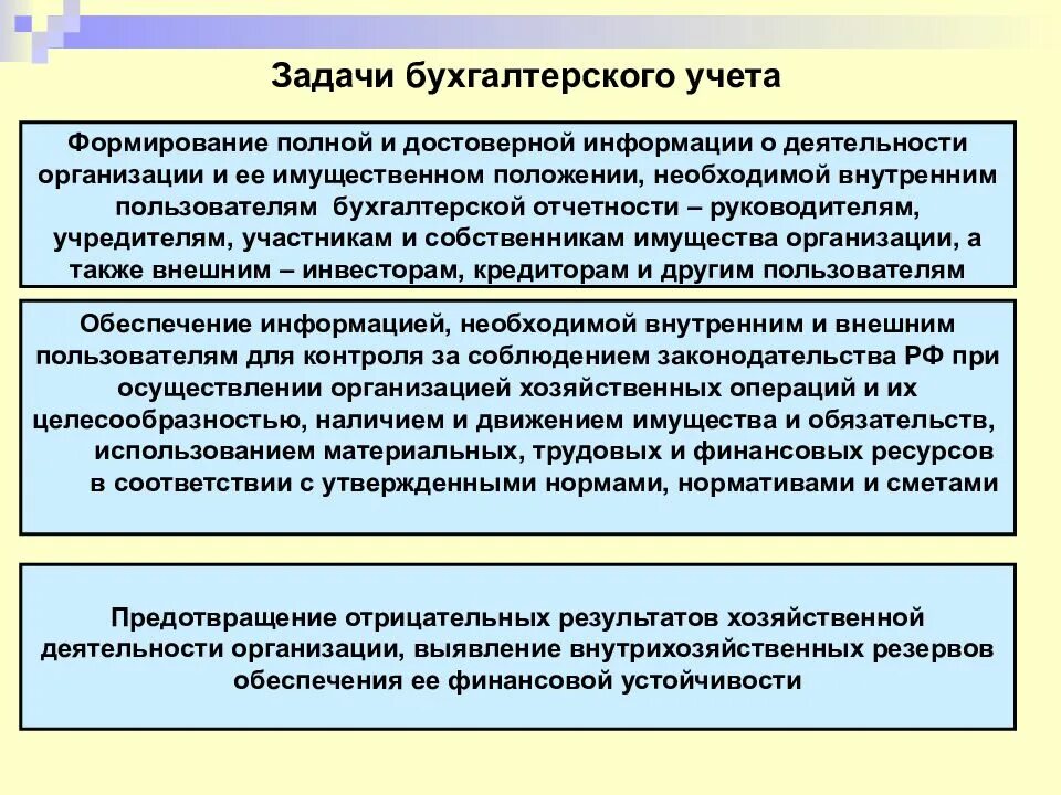 Цель учетной информации. Задачи бухгалтерского учета. Главные задачи бухгалтерского учета. Задачи бухгалтерского учета схема. Задачи бух учета в организации.