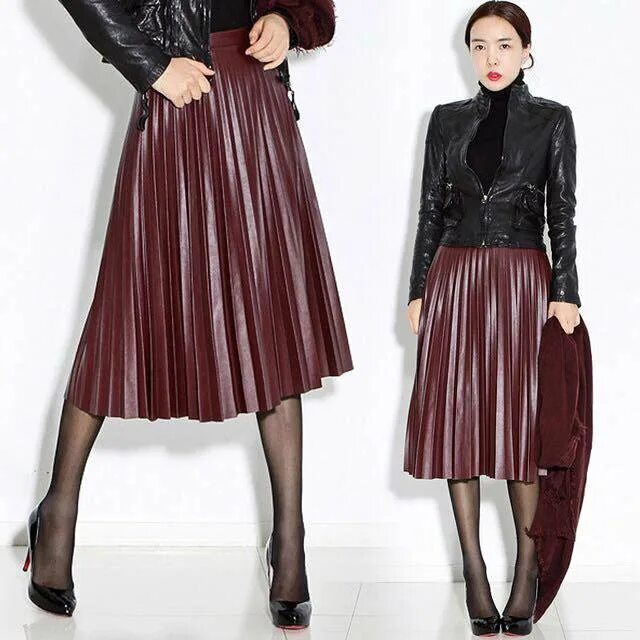 Черная юбка плиссе. Юбка экокожа миди. Юбка империал экокожа плиссе. Кожаная юбка плиссе. Плиссированная экокожа.