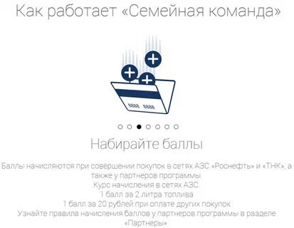 роснефть как начисляются баллы