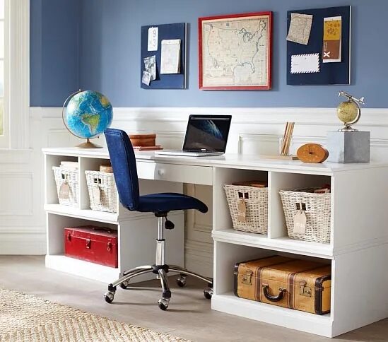 Study space. Поттери барн стол компьютерный. music study desk для малышей. learning desk. picture for kids- desks wall.
