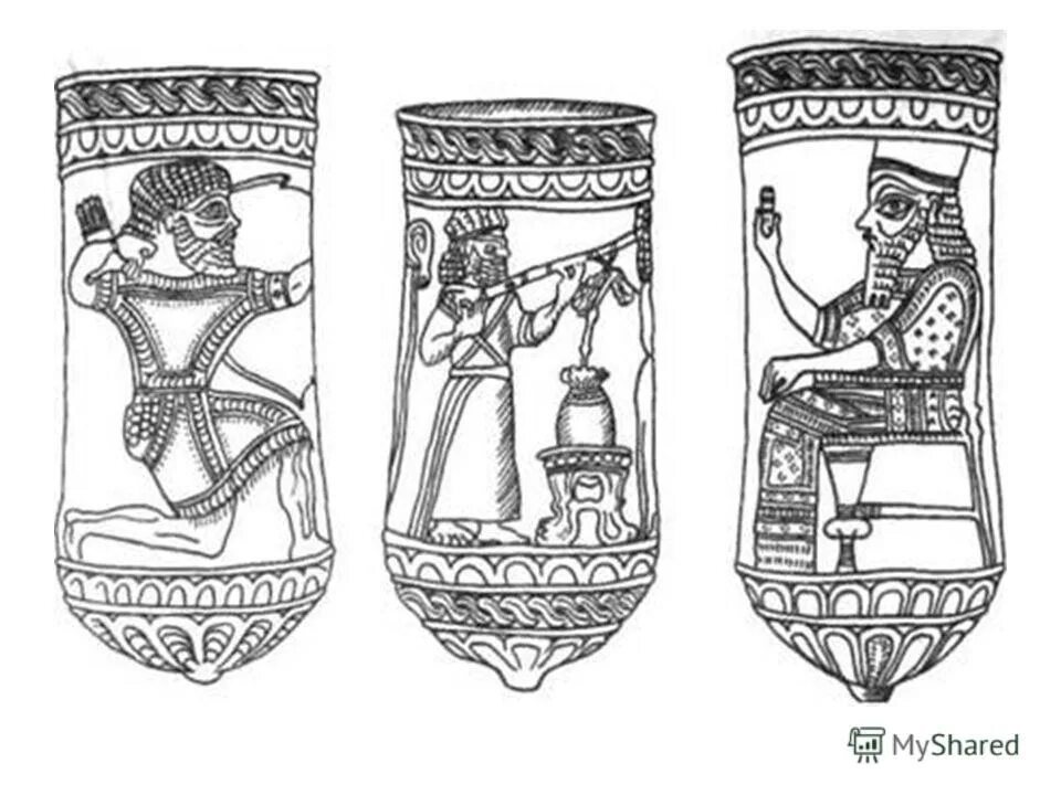 Рельефы с алтаря домиция агенобарба. Краснофигурнач взопись бриг. Микены керамика. Э. Э.