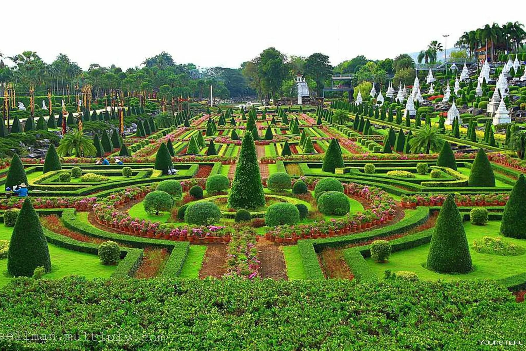 Сад Нонг Нуч (Таиланд). Ботанический сад Нонг Нуч. Парк Нонг Нуч в Паттайе. Ботанический сад Нонг Нуч в Паттайе.