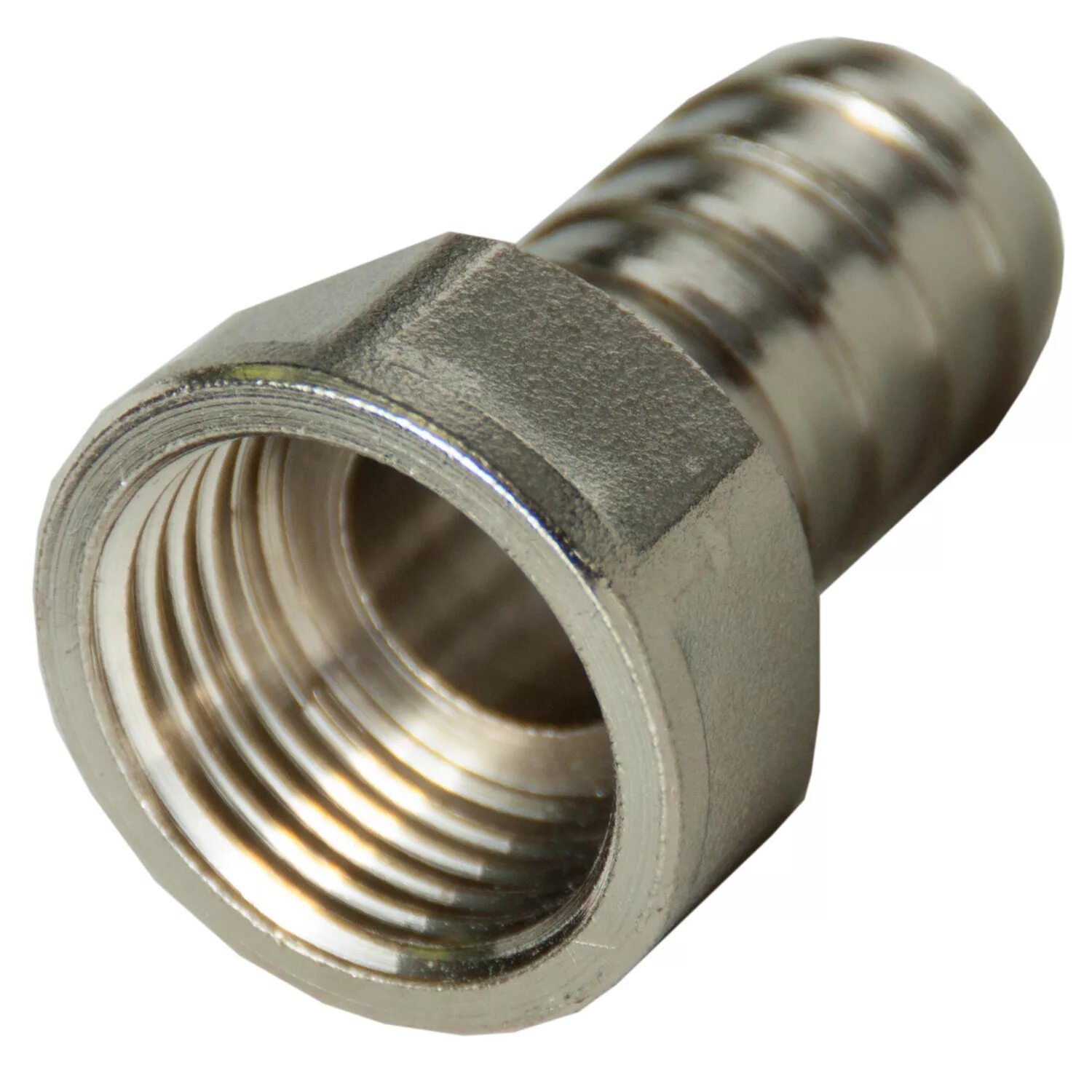 рез. переходник - внутренняя резьба 1/4"  наружная резьба 7/16". латунь (росма). переходник м12 на м16. резьба 1 4 20.