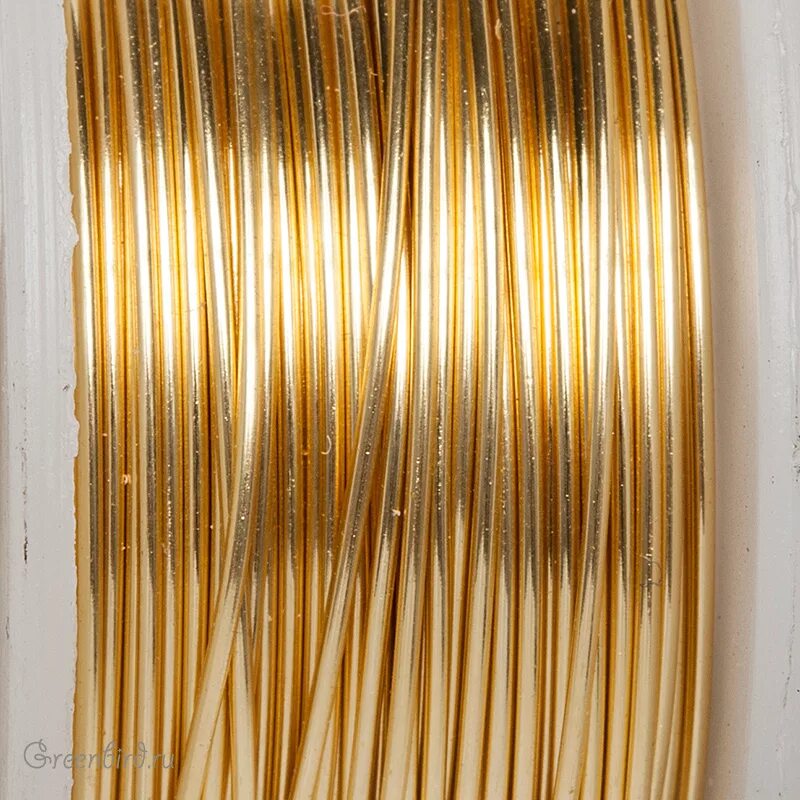 Проволока Craft wire. 12.22 Проволока ЭСАБ. Латунная проволока для всечки. 18ga золотые.