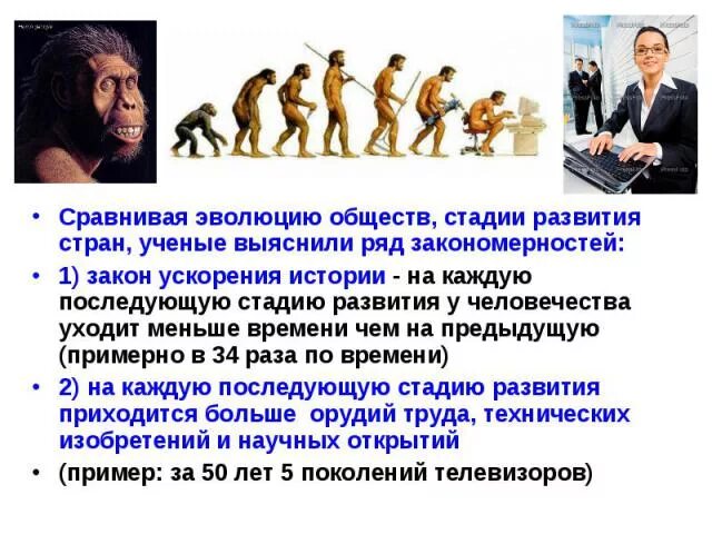 Труд и развитие общества. Эволюционный характер развития общества. социальные теории развития человека. закономерности эволюции общества. эволюция общества 8 класс.