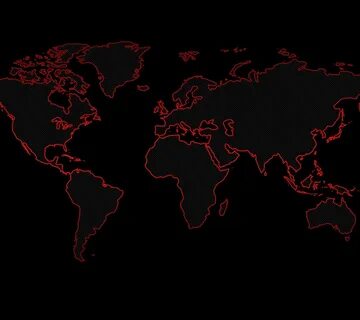 Black map