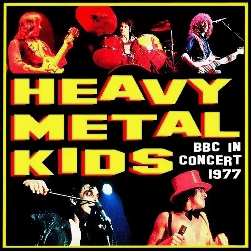 Heavy Metal Kids - in Concert at the bbc. Heavy Metal Kids Band. Heavy Metal Kids - Anvil Chorus (1975).