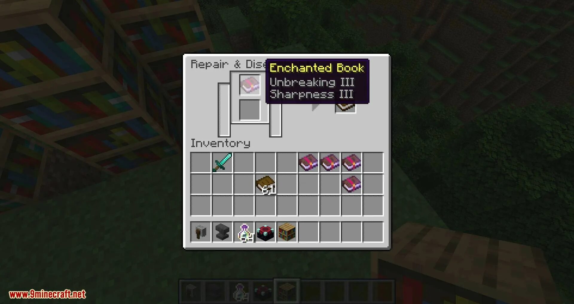 Minecraft efficiency enchantment