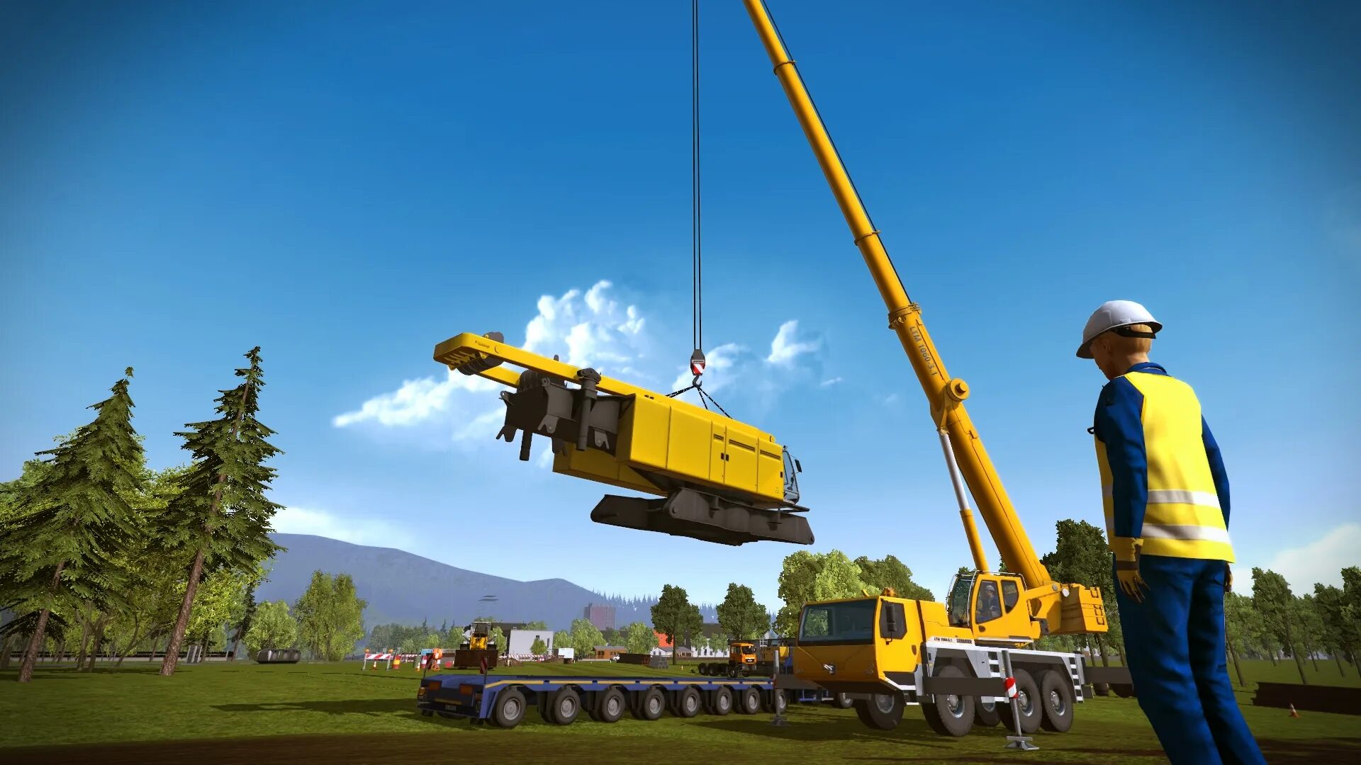 Игра simulator 2015. Конструктион симулятор 2015. Construction Simulator 2015 Deluxe Edition. Construction-Simulator - Liebherr LR 1300. Construct Simulator 2015 Liebherr.