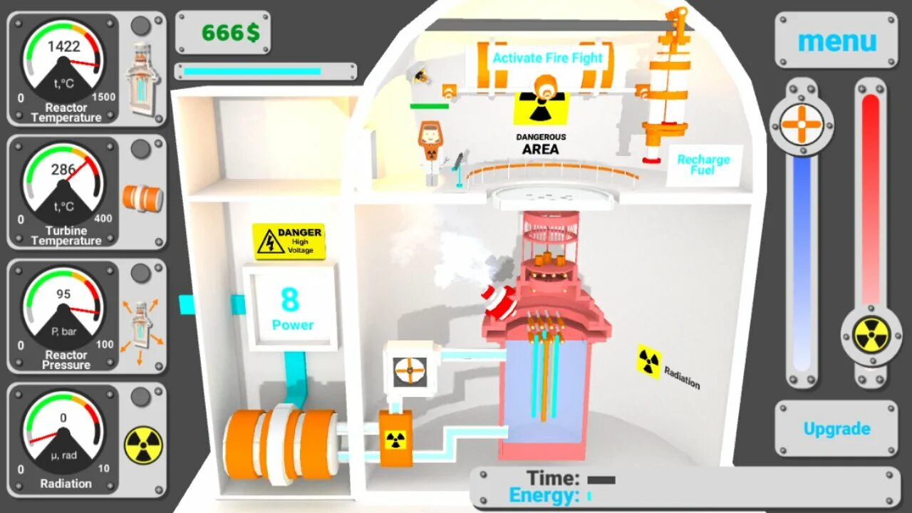 Reactor game