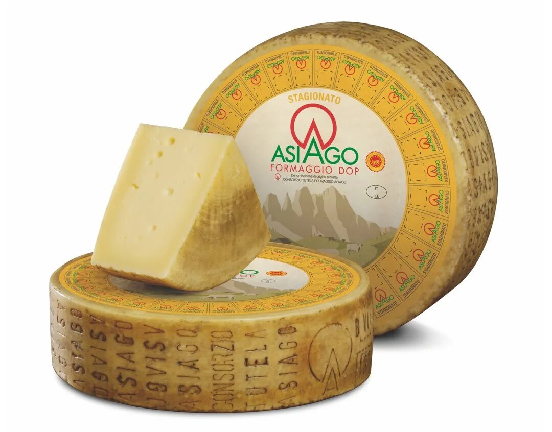 Азиаго сыр. Азиаго Прессато сыр. Сыр пармезан Формаджио. Азьяго (Asiago).