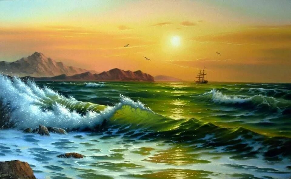 Картины моря и океана