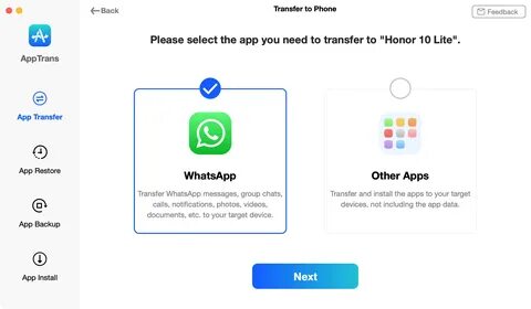Как перенести чаты whatsapp с iphone на android