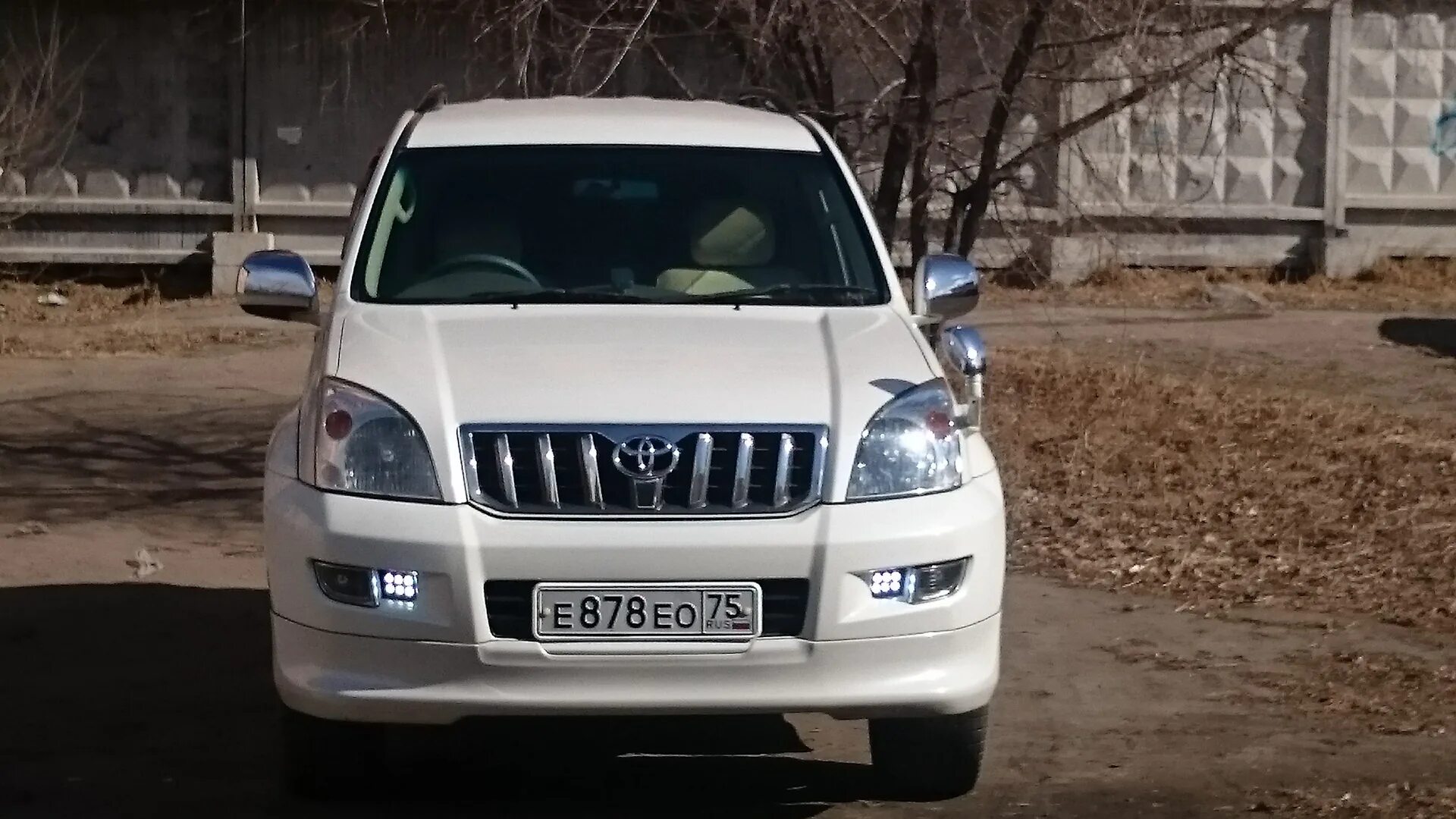 Прадо дхо. Land Cruiser Prado 120. Ходовые огни Прадо Prado 120. Prado 120 ДХО. Дневные фары Прадо 120.