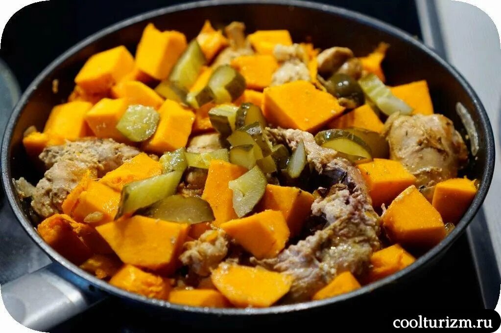 Как потушить тыкву на сковороде вкусно. Как потушить тыкву на сковороде вкусно