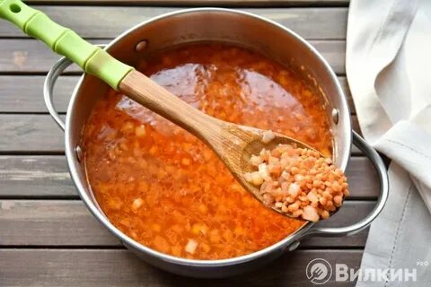 Времени варится чечевица
