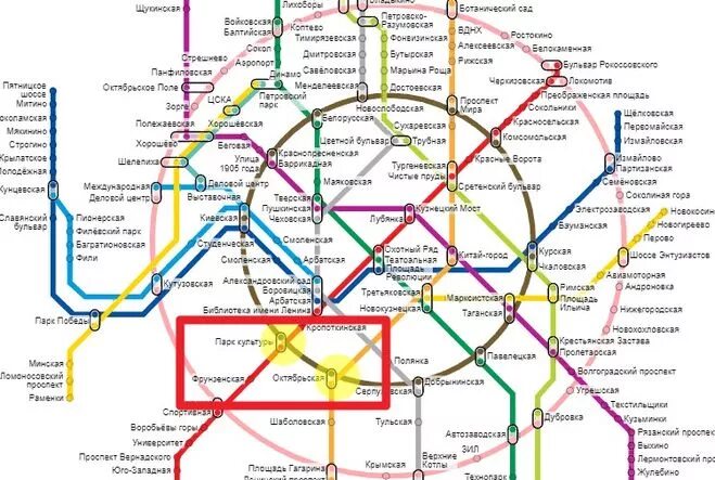 ОЧЕРЕДНАЯ МЕТРОСХЕМА. Новая редакция карты Московского Метрополитена от Nate Riv