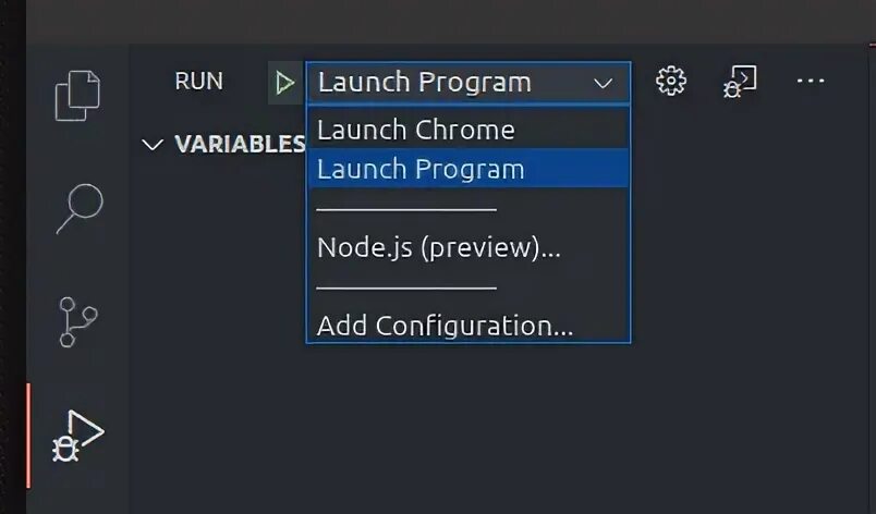 Launch programming. Launch programming