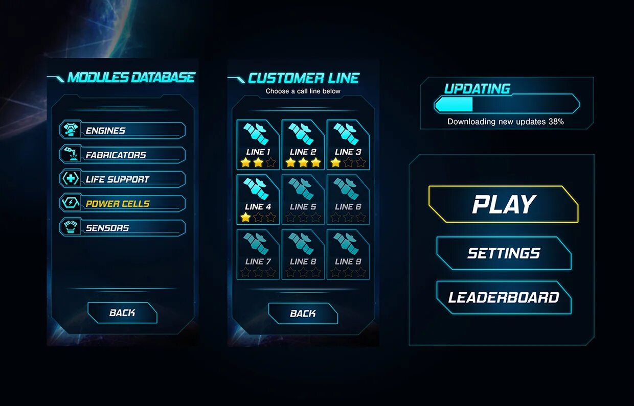 Game user interface