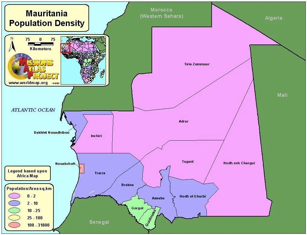 Mauritania Map. Мавритания плотность населения. Плотность населения Марокко. Область Трарза Мавритания.