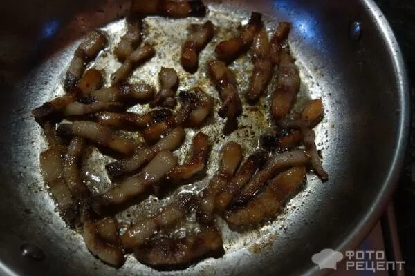 жареное сало на сковороде. как пожарить сало на сковороде.