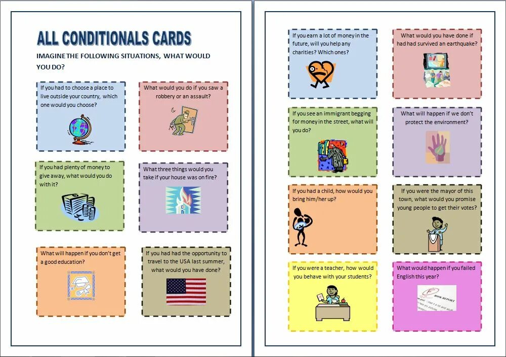 Conditionals 0 1 speaking