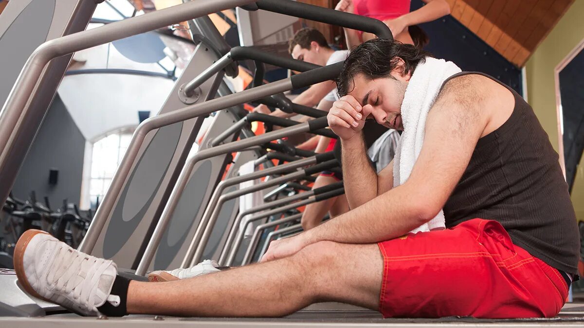 Philosophical tired gym