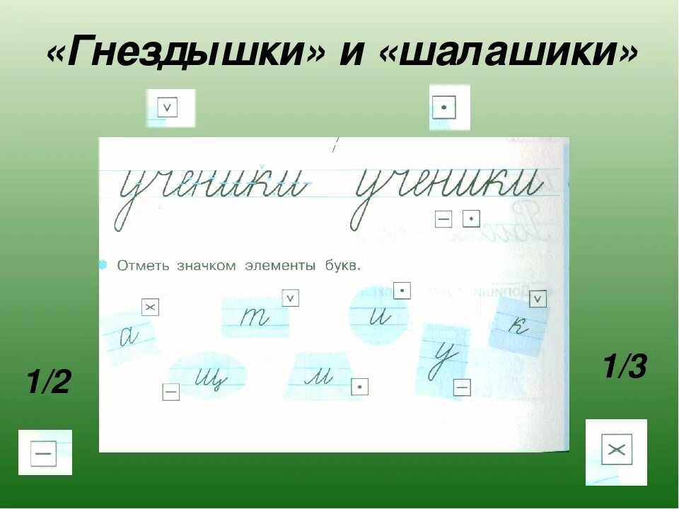 Обозначений элементов букв. Соединения в элементах букв. Соединения в элементах букв 1 класс. Соединения в буквах обозначения. Отметить соединения в элементах букв.