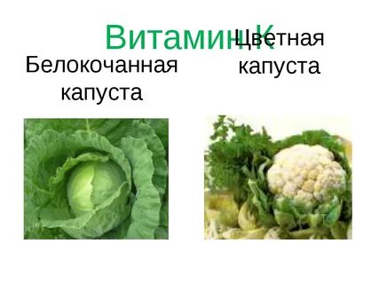 Капуста состав