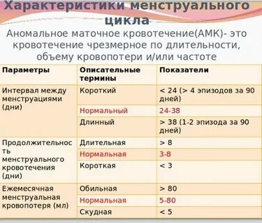 3 день идут обильные месячные