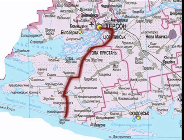 Карта украины херсонского направления. Херсон Железный порт на карте. Село Железный порт Скадовский район Херсонская область Украина. Железный порт Херсонская область на карте. Железный порт Украина на карте.